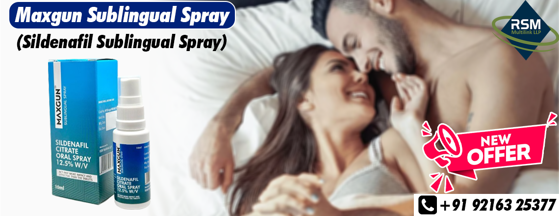 Maxgun Sublingual Spray: A Discreet Solution for Male Vitality