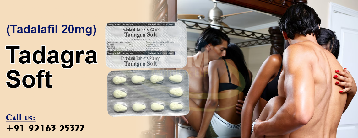 The Soft Chewable Solution for Erectile Dysfunction With Tadagra Soft