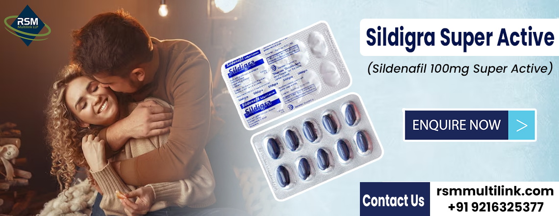 Safely Addressing ED Using Sildigra Super Active Solution