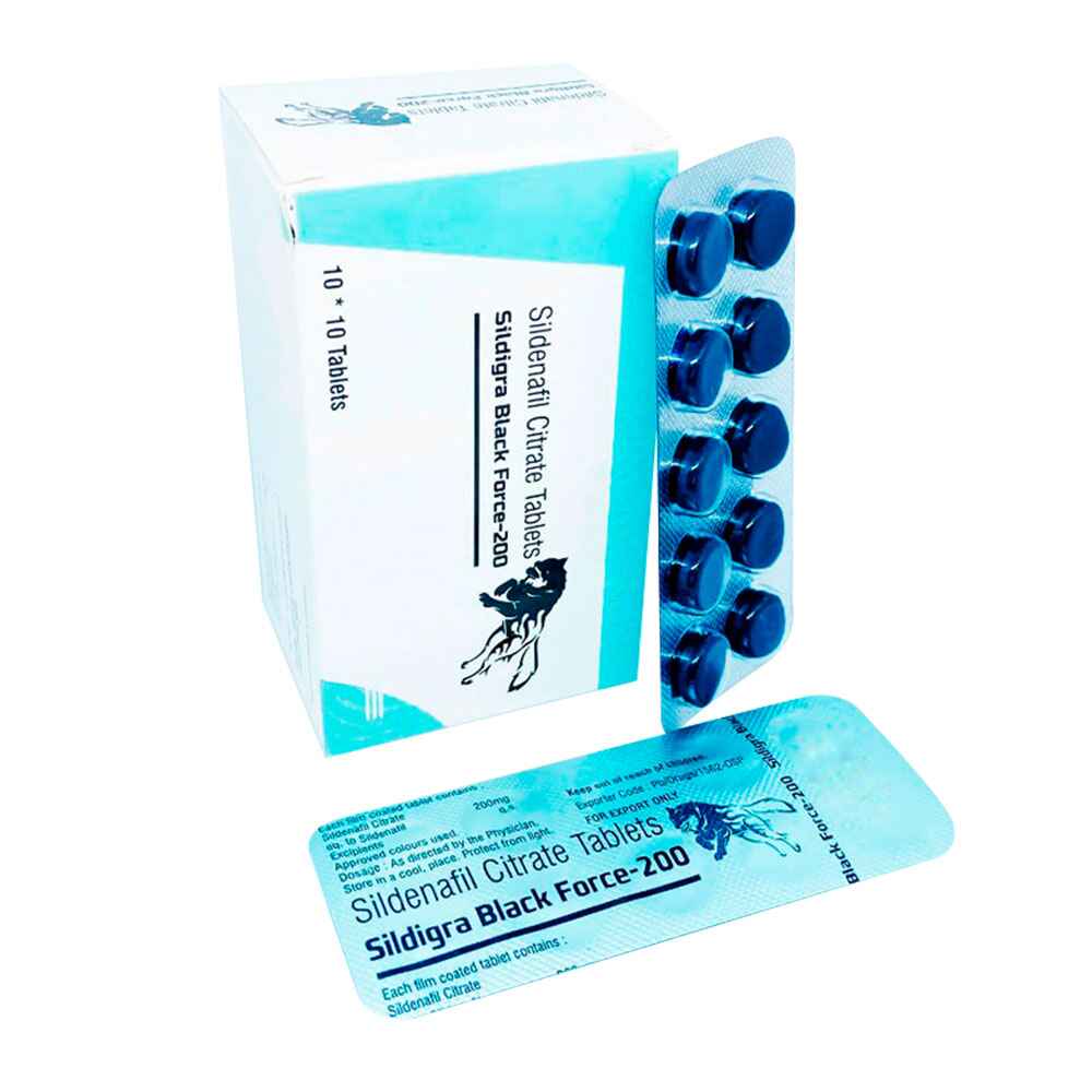 Sildigra Black Force (Sildenafil Citrate 200mg)