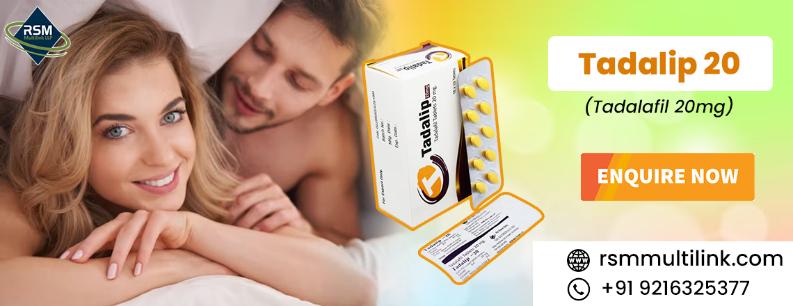 Unlocking a New Era of Erectile Dysfunction Treatment With Tadalip 20mg