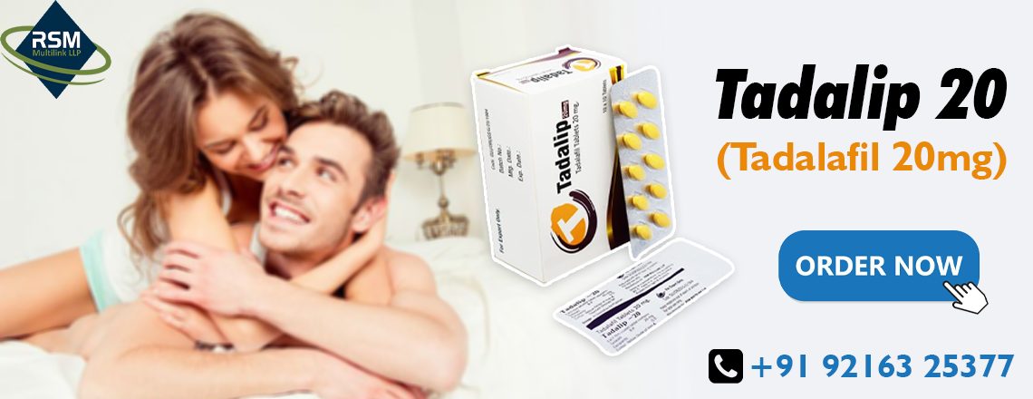 Can Tadalip 20mg Provide Effective Relief for Men with ED