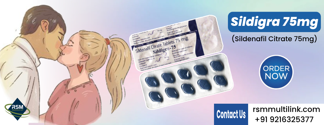 Treat Weak Erections Excellently with Sildigra 75mg