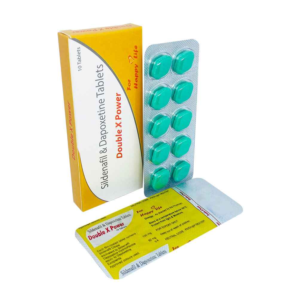 Double X Power (Sildenafil 100mg & Dapoxetine 60mg)