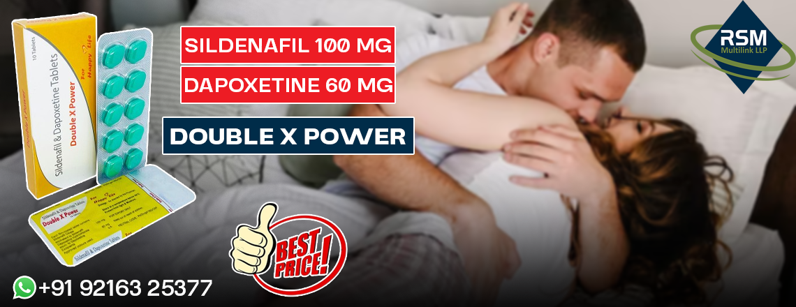Engage in Longer-Lasting Sensual Encounters by Treating ED & PE with Double X Power