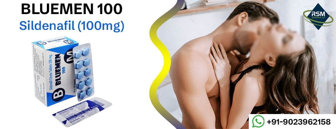 Bluemen 100mg: Perfect medication to fix sensual performance