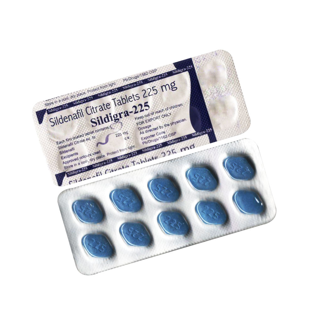 Sildigra 225 mg(Sildenafil citrate 225mg)
