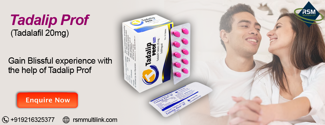Attain Sensual Heightened Experience With The Help of Tadalip Professional 20mg
