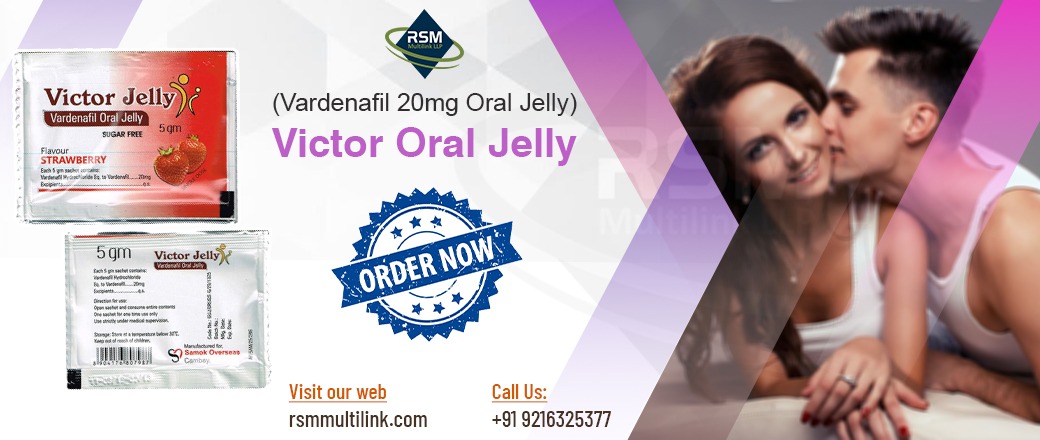 Conquer Your Sensual Victories With Victor Oral Jelly 20mg