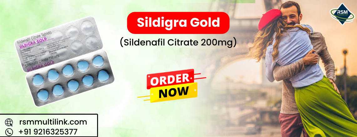 Best Medicine to Treat Erectile Difficulty in Men With Sildigra Gold