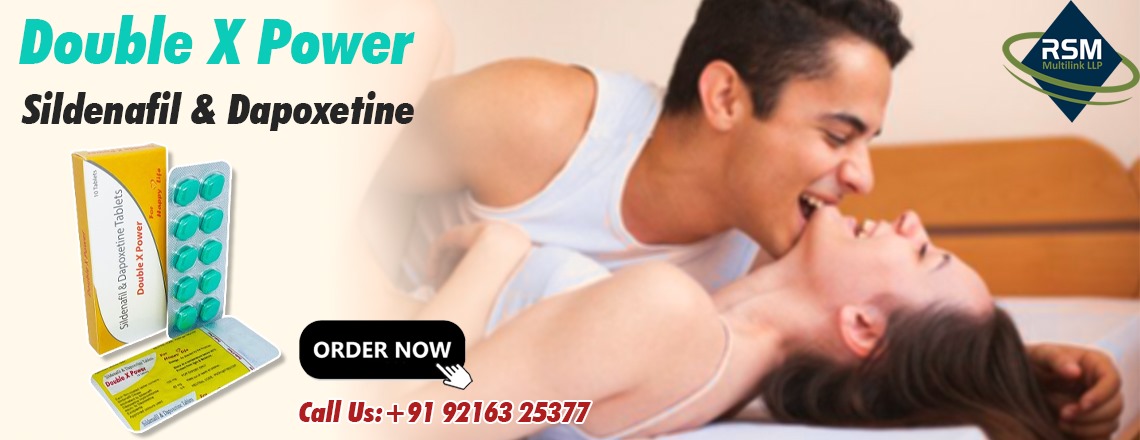 An Oral Solution to Restore your Sensual Stamina by Treating ED & PE With Double X Power