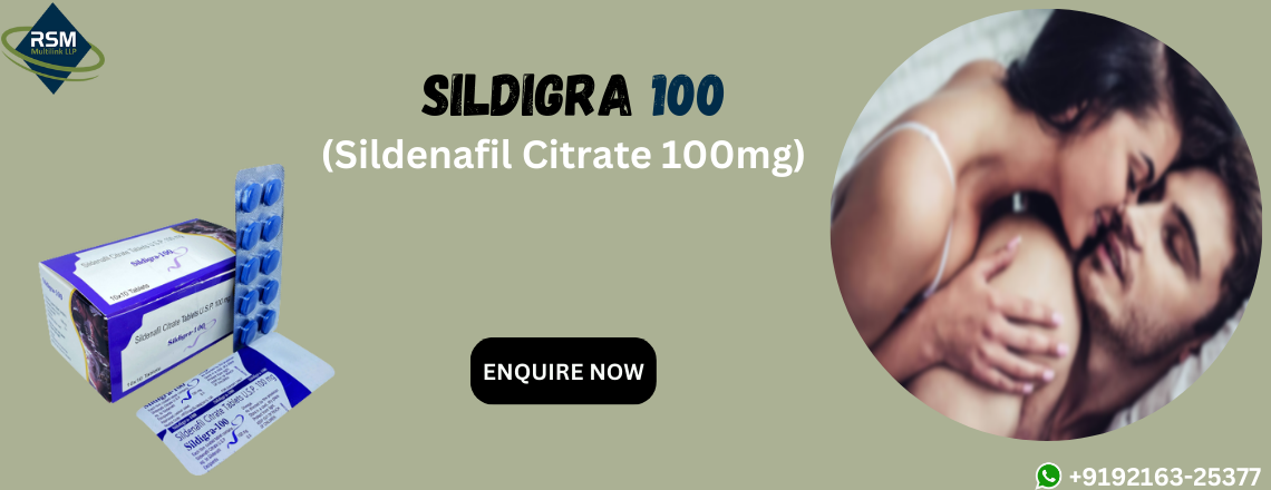 Now you can expect great outcomes with this easy input marvel called Sildigra 100 mg