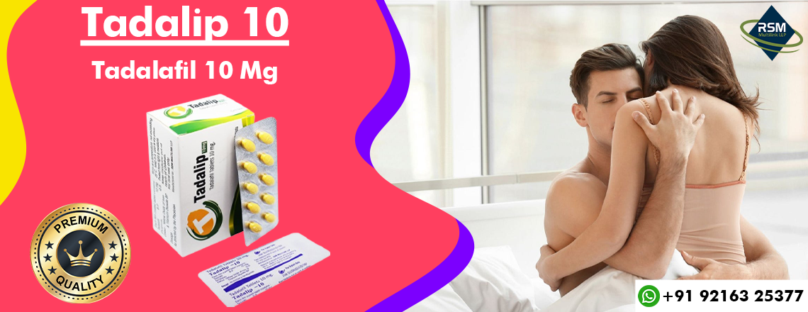 Support Your Partner's ED Treatment with Tadalip 10mg