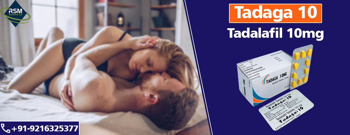 Boost Male Vitality and Sensual Energy With Tadaga 10mg