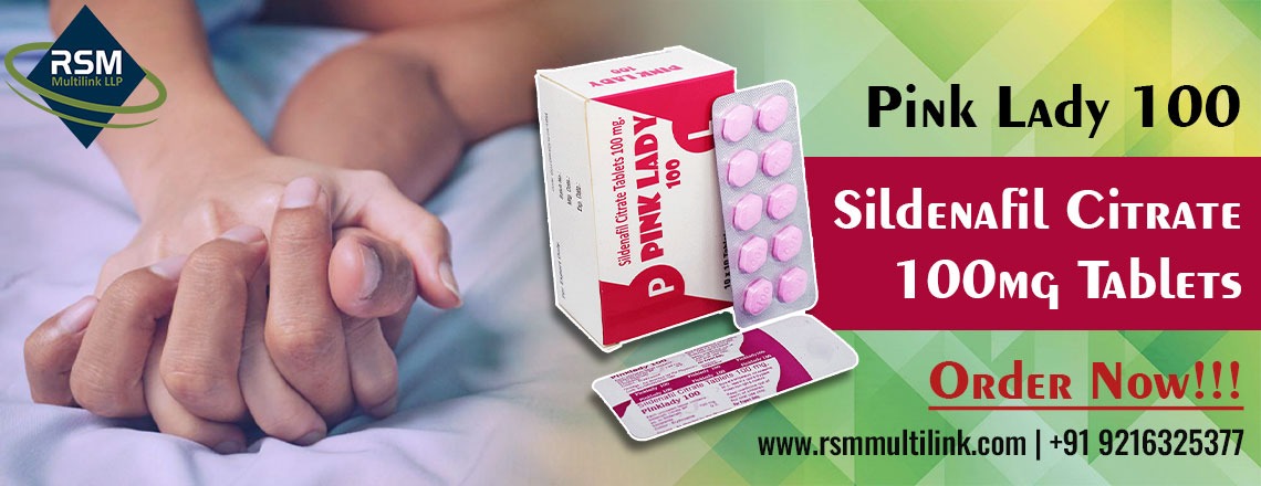 A Medicine to Cure Women's Sensual Disorders With Pink Lady 100mg