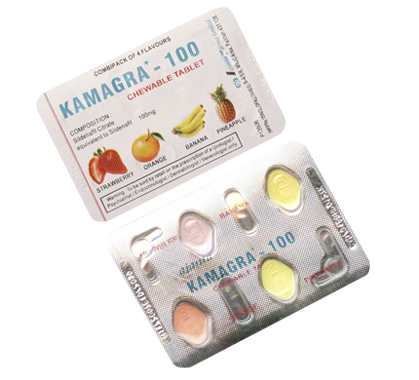 Kamagra Chewable Pills (Sildenafil Citrate 100mg)