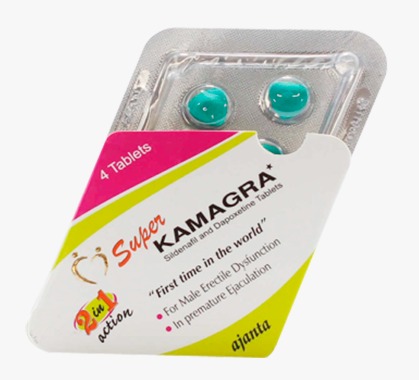 Super Kamagra (Sildenafil Citrate 100mg + Dapoxetine 60mg)