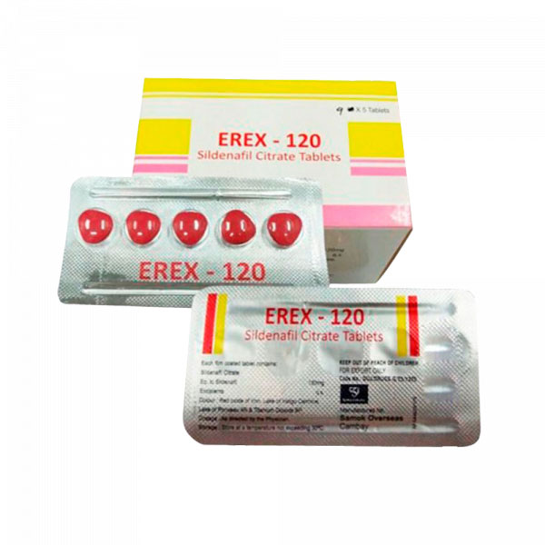 Erex 120 (Sildenafil citrate 120mg)