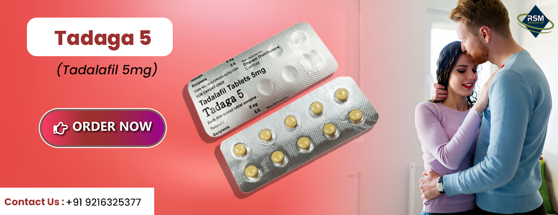 A Magical Pill for Men's Sensual Health With Tadaga 5mg