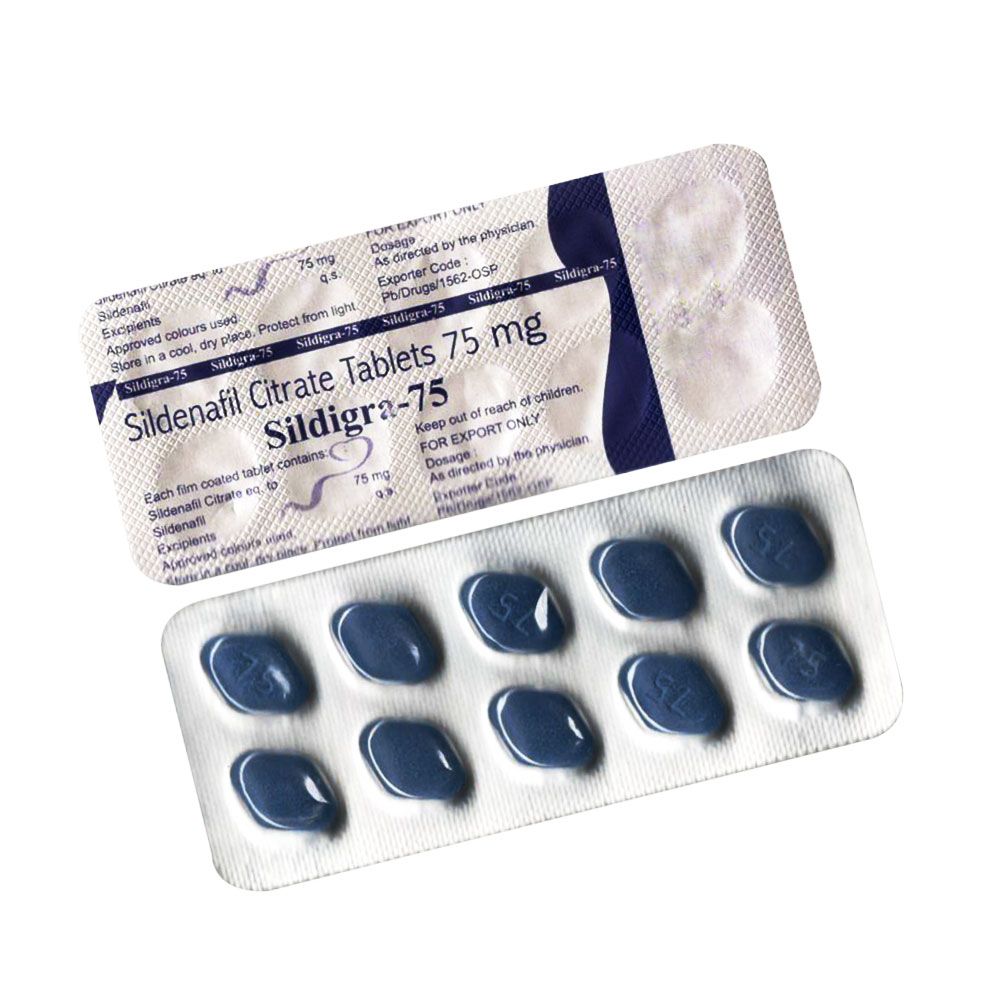 Sildigra 75mg (Sildenafil 75 mg)