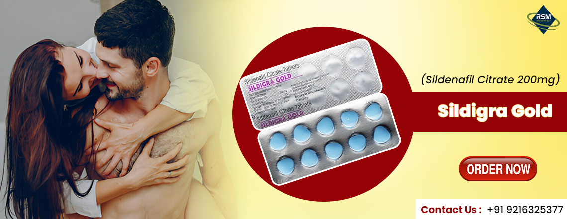 An Effective Solution for Erectile Dysfunction With Sildigra Gold
