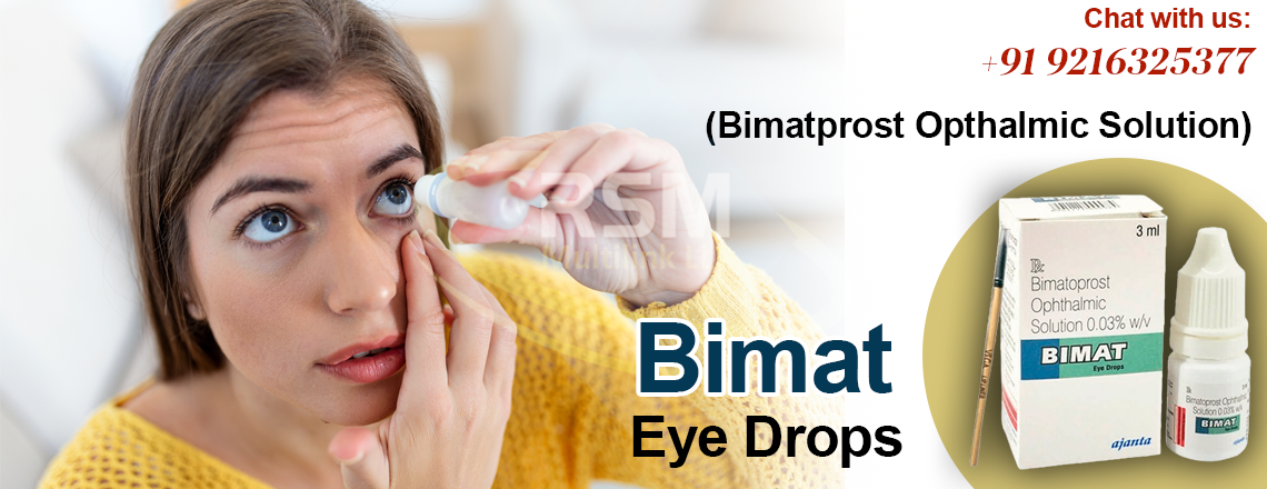 A Medicine to Treat Glaucoma and Expand Pressure in the Eye With Bimat 3ml