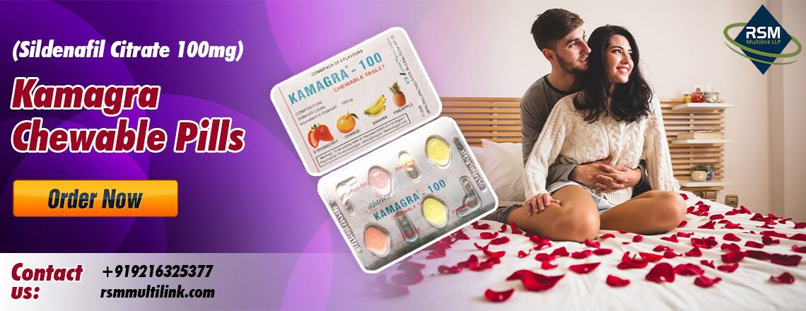Enhance Men's Sensual Well-being with Kamagra Chewable Pills