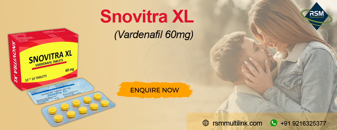 Increase Your Limits Of Sensual Performance With This Snovitra XL