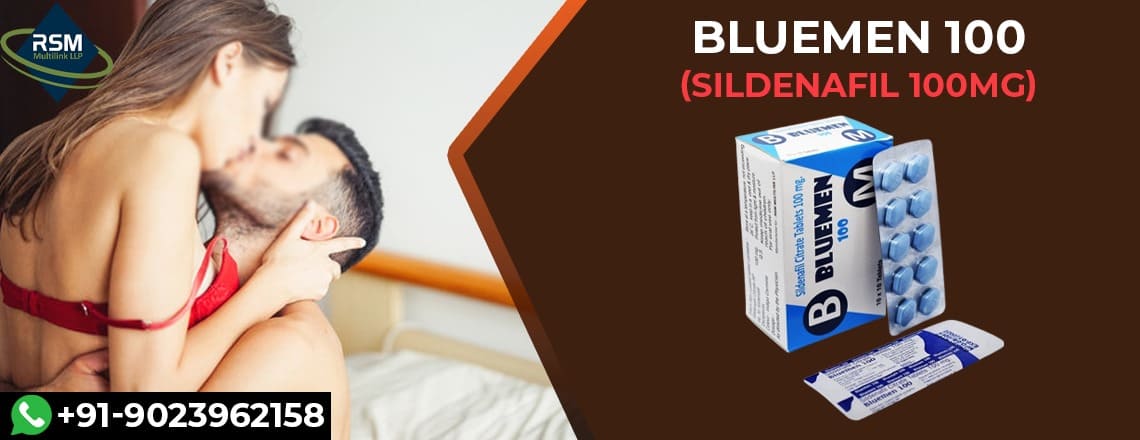 Bluemen 100mg: Superb Remedy to Gain Sensual Satisfaction